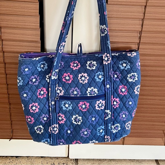Vera Bradley Ellie Flowers Tote - Picture 2 of 5